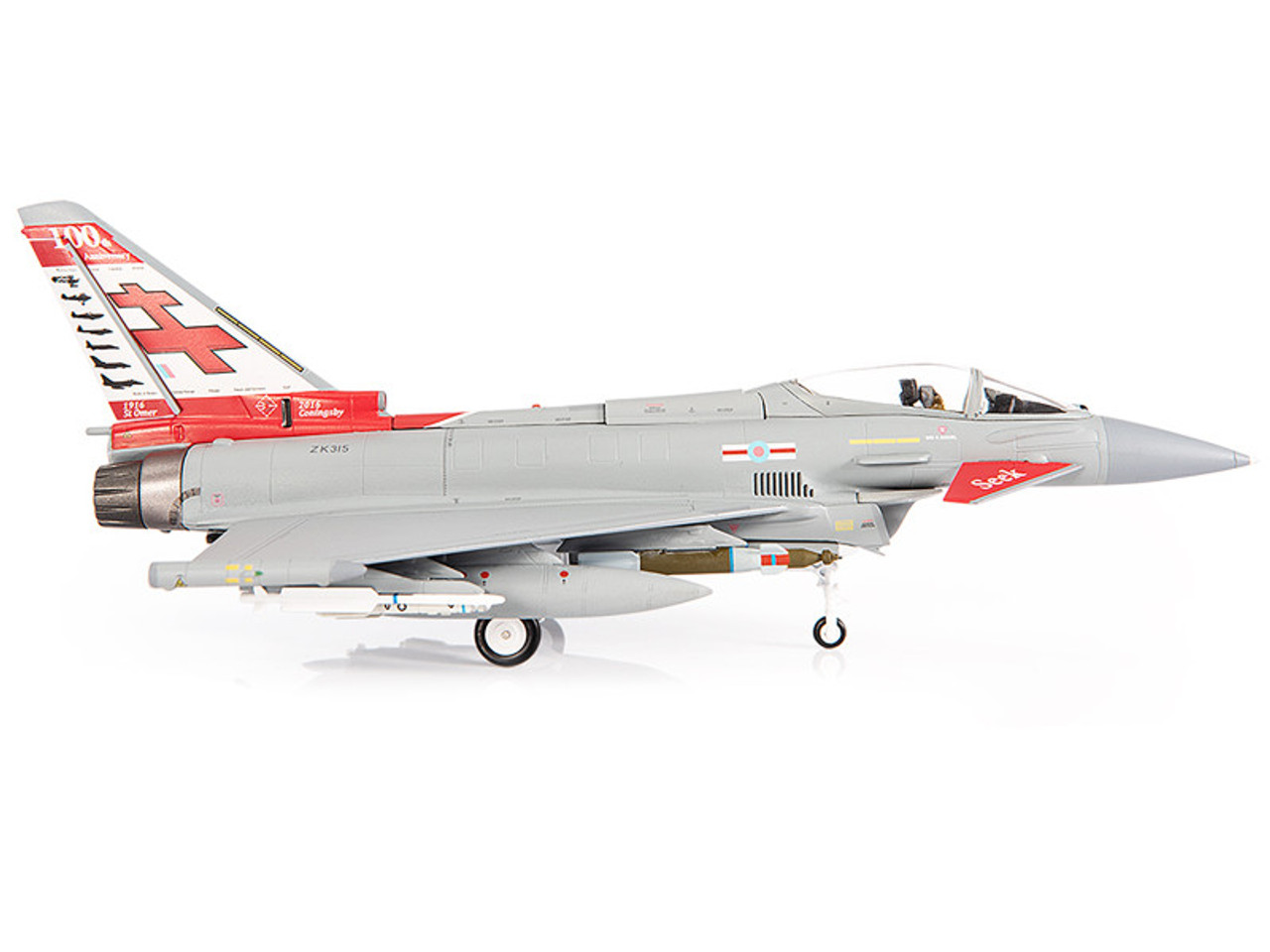 航空機・ヘリコプター JCWings 1/72 EF-2000 Eurofighter Typhoon Royal Air Force Eurofighter EF-2000 Typhoon ZK349 JC Wings