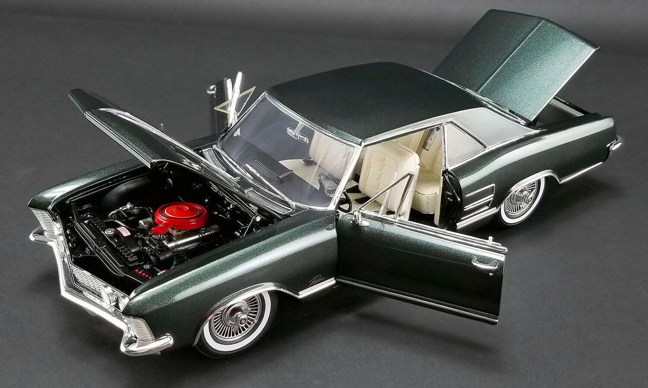 1/18 ACME 1963 Buick Riviera (Dark Green Metallic) Diecast Car Model Limited 462