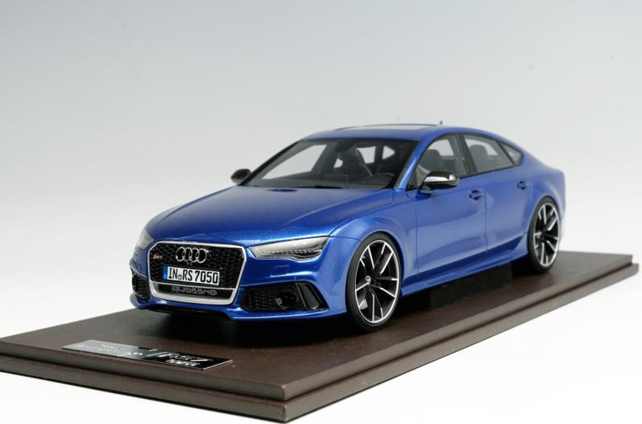 1/18 Motorhelix Audi RS7 (Sepang Blue) Resin Car Model Limited 50