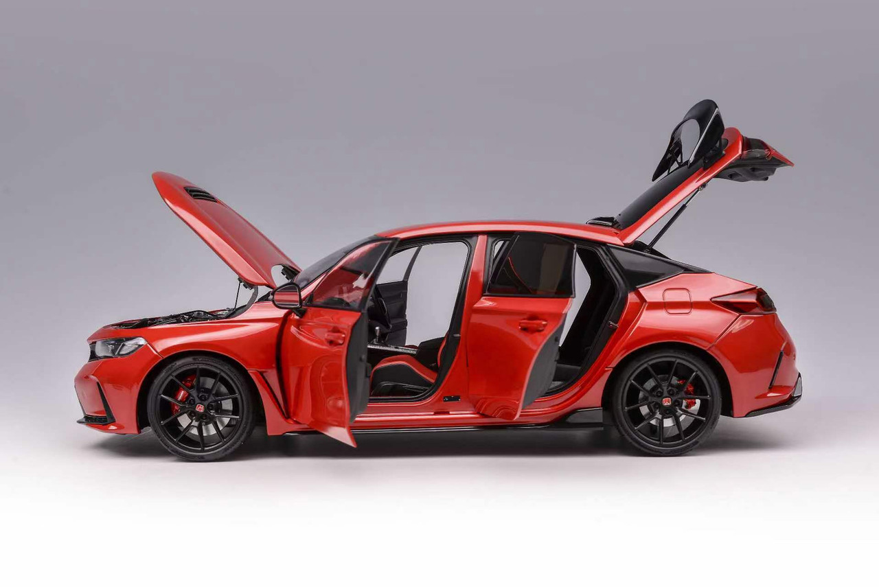 honda civic type r 1：18 red ミニカー AUTOart 1/18 Honda Civic Type R (FK8) 2021 Flame Red Car 73223 F/S