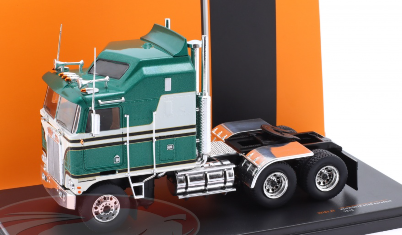 ixo/イクソ ケンワース K100 エアロダイン 1976 ホワイト ブルーライン