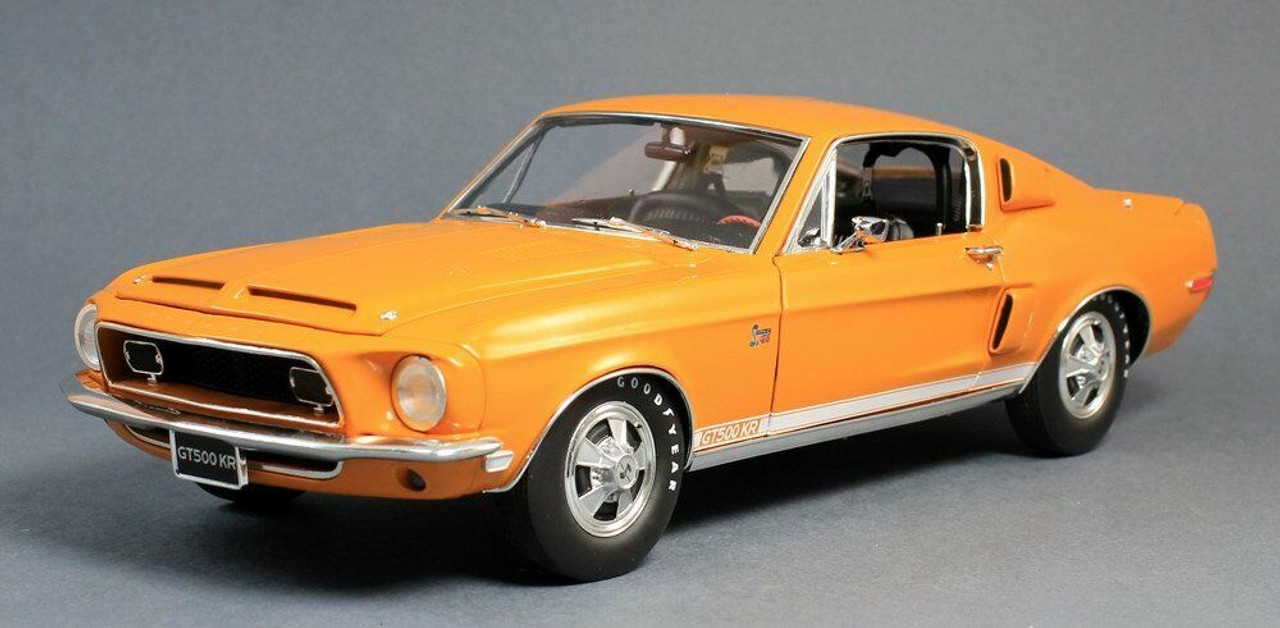 1/18 ACME 1968 Ford Mustang GT Shelby GT500KR - WT 5014 (Yellow) Diecast  Car Model