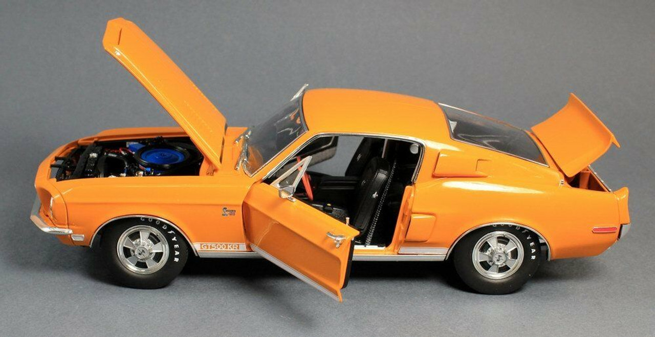 1/18 ACME 1968 Ford Mustang GT Shelby GT500KR - WT 5014 (Yellow) Diecast  Car Model