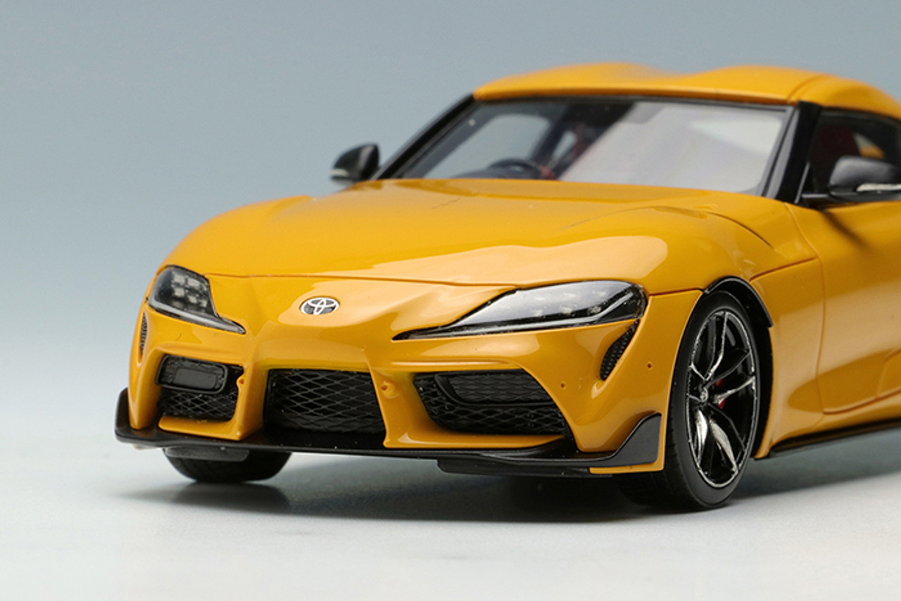 1/43 Makeup Mark Up Toyota Supra GR RZ (Yellow) Car Model