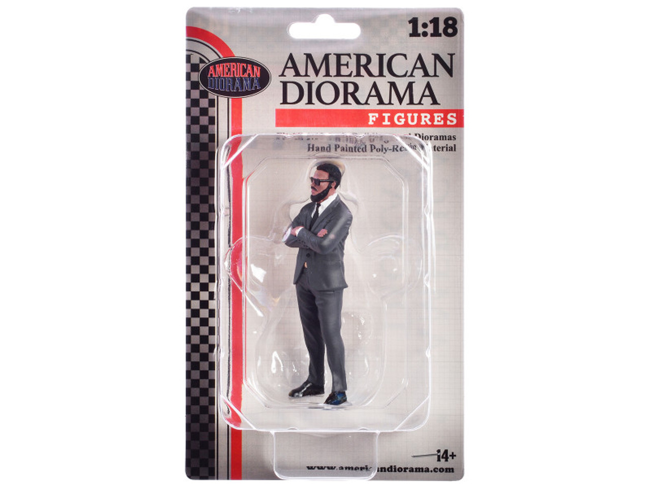 "Gentlemen's Club" Figure 2 for 1/18 Scale Models by American Diorama