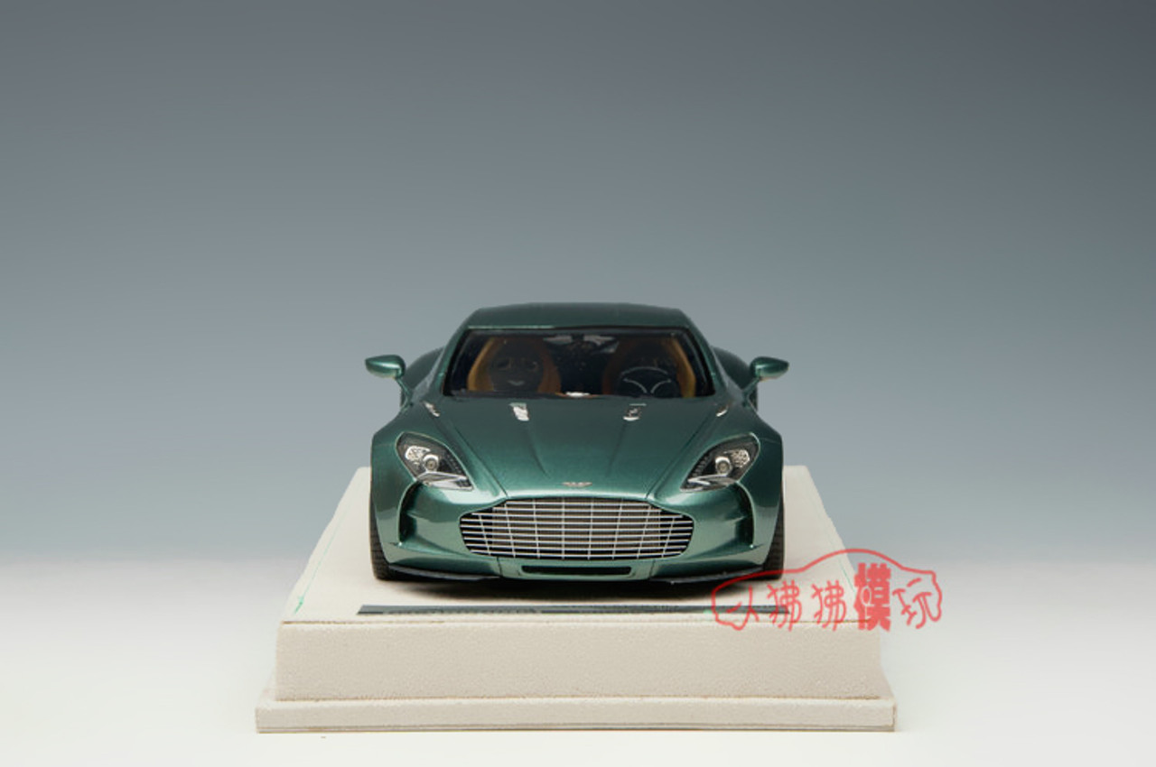 1/18 Tecnomodel Aston Martin One-77 (Green) Resin Car Model