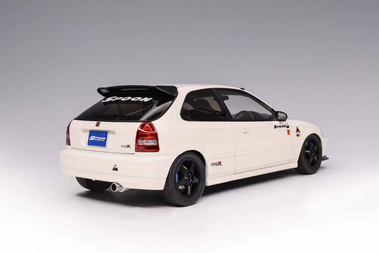[美品]1/18 Honda CIVIC (EK9) Type R White 1/18 Honda Civic Type R EK9 1997 Championship White Otto