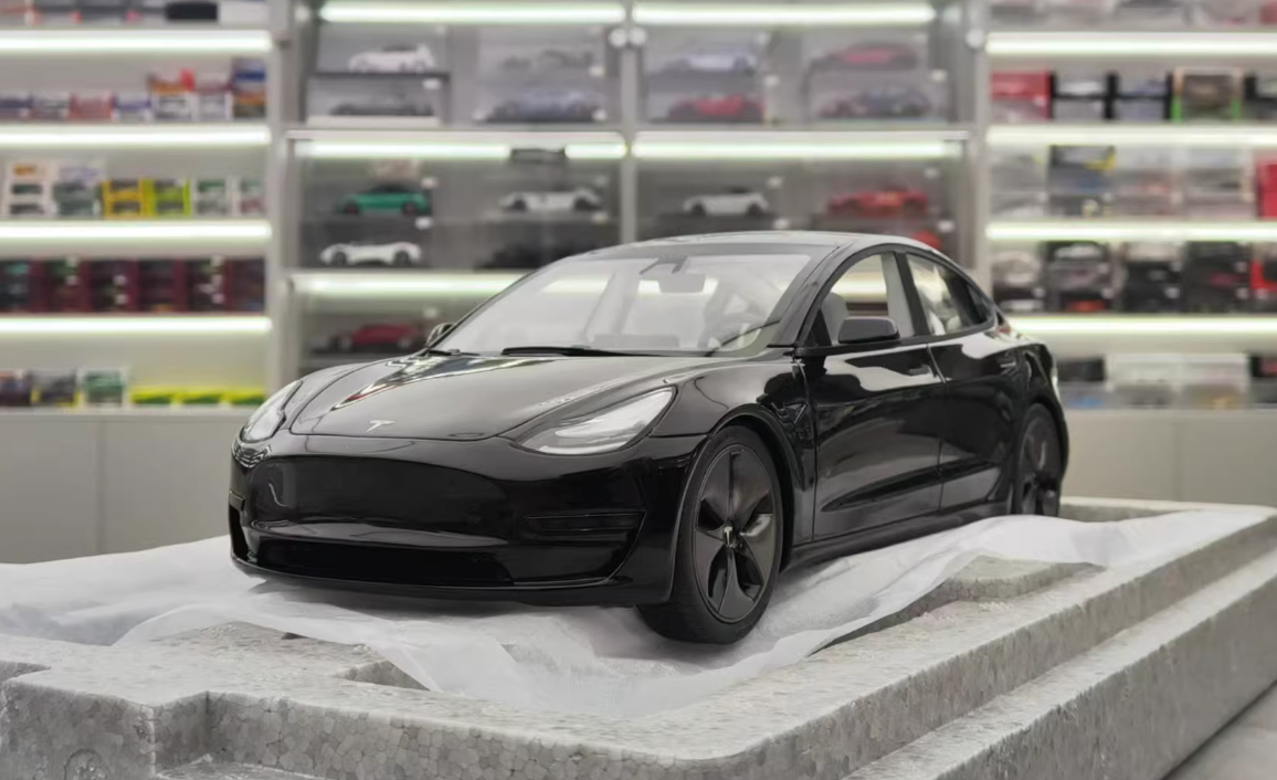 ミニカー 1 18 テスラ モデル3 ブラック ミニカー 1 18 テスラ モデル3
