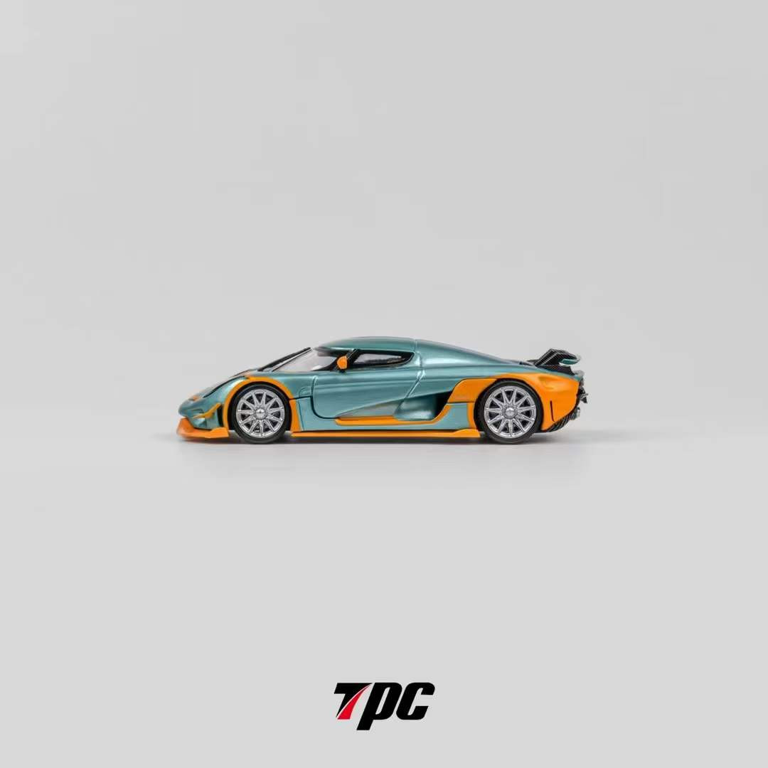 1/64 TPC Koenigsegg Regera (Ice Blue) Car Model - LIVECARMODEL.com