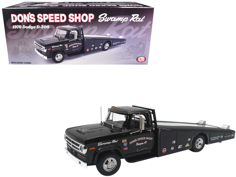 1/18 ACME 1970 Dodge D-300 Ramp Truck Don's Speed Shop Diecast Car