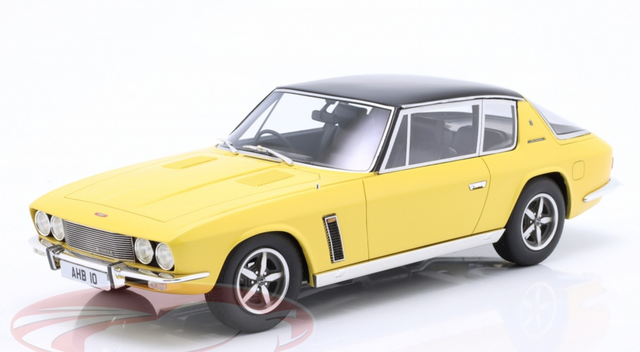 1/18 Cult Scale Models 1972-1975 Jensen Interceptor III (Yellow) Car Model
