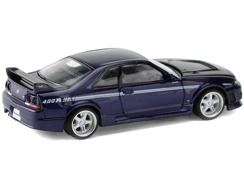 GTR Nismo 400R RHD (Right Hand Drive) Purple Metallic 1/64 Diecast
