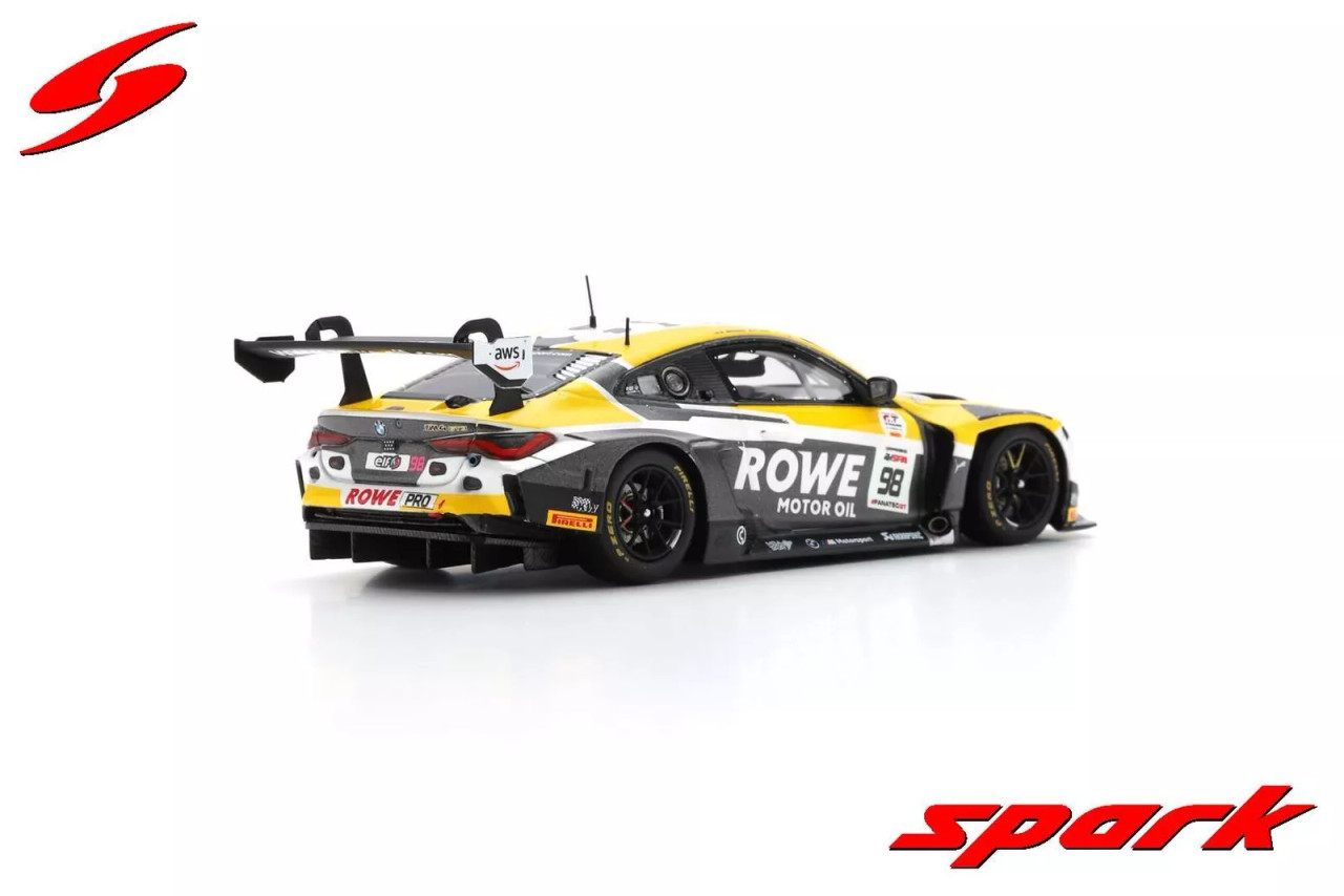 1/43 Spark 2023 BMW M4 GT3 #98 Winner 24h Spa Rowe Racing Philipp