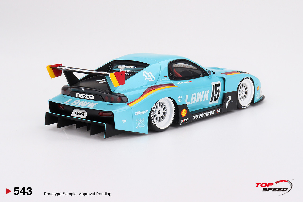 1/18 Top Speed Mazda RS7 RX-7 LB-Super Silhouette Liberty