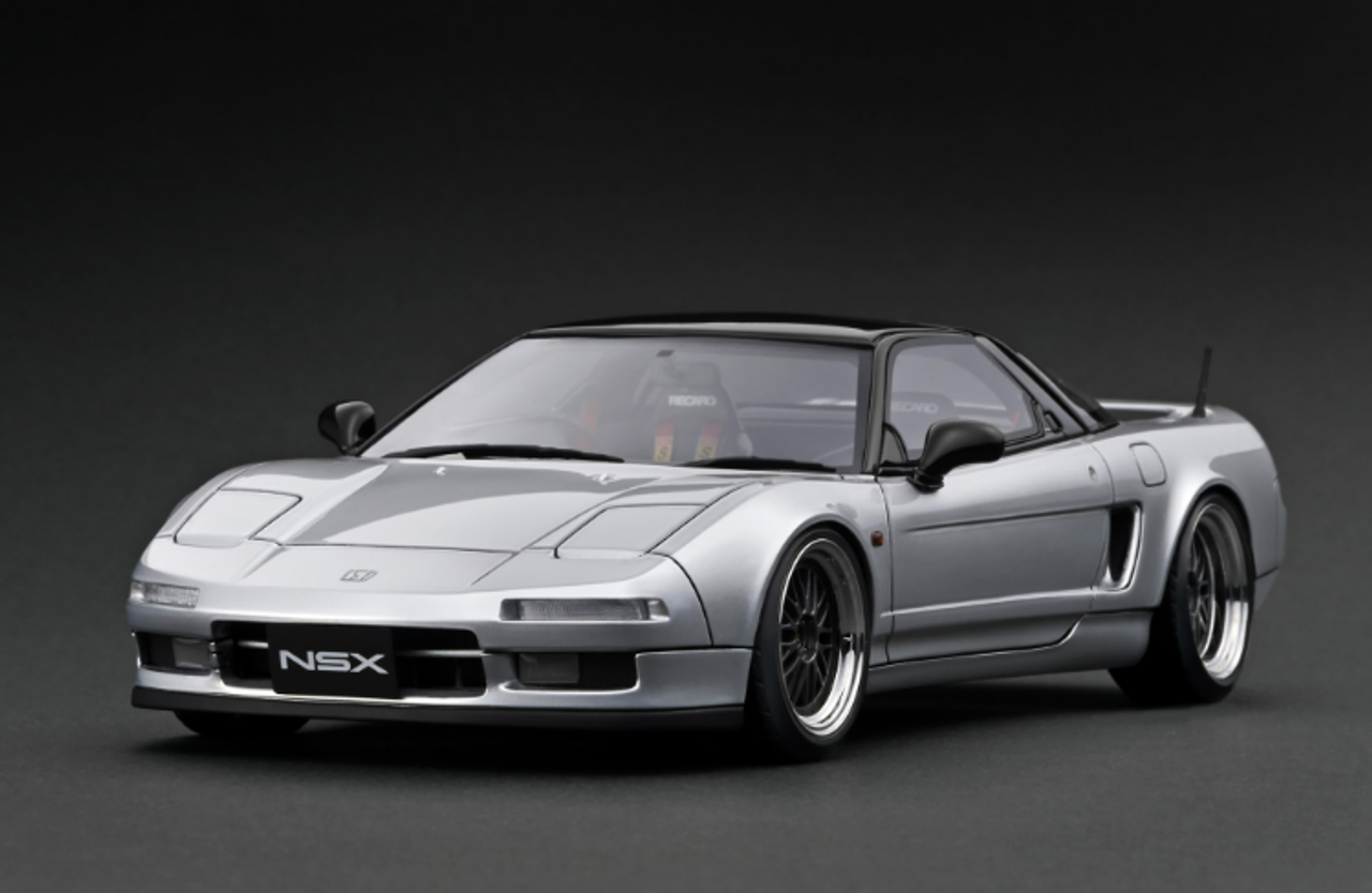 ミニカー 1/18 NSX NA1 Silver Ignition model 1/18 Ignition Model HONDA NSX (NA1) Silver - LIVECARMODEL.com