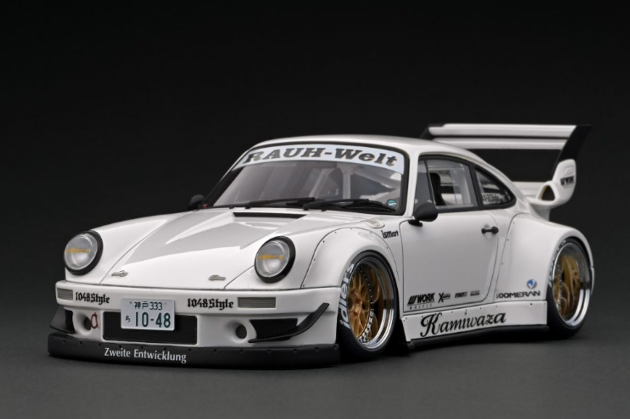 RWB930 ignition Model 1/18 エンジン付き 1/18 Ignition Model Porsche RWB 930 White - LIVECARMODEL.com