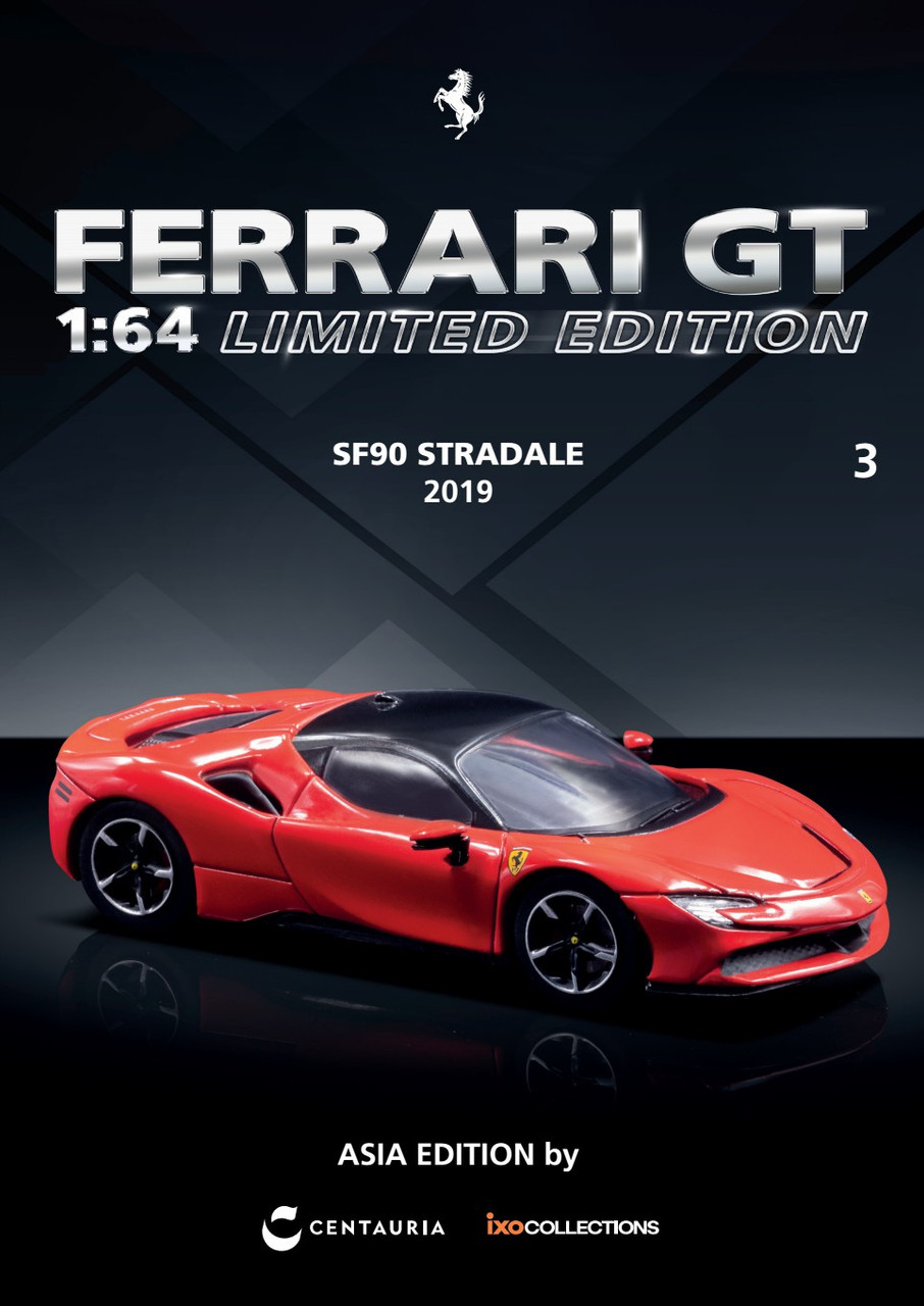 1/64 Tarmac Works CENTAURIA & IXOCOLLECTIONS FERRARI SF90