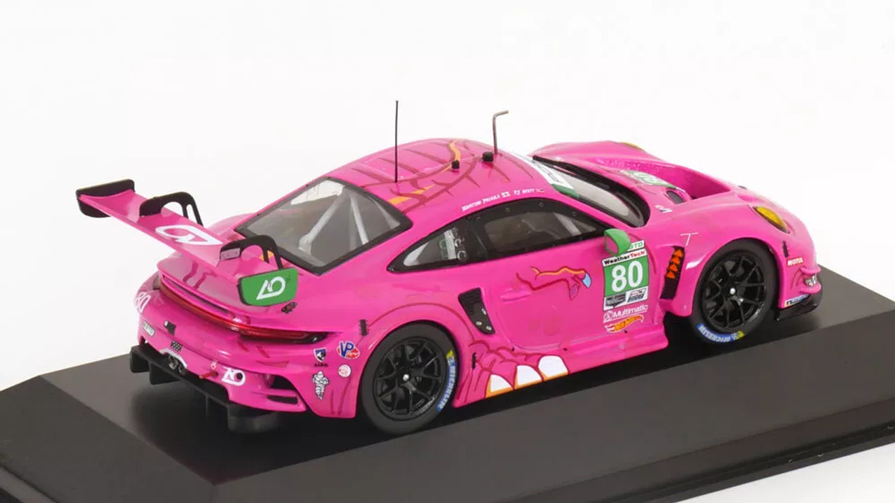 1/43 Ixo 2023 Porsche 911 (992) GT3 R #80 Race Virginia IMSA