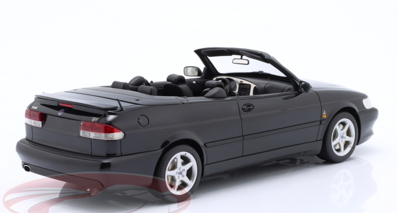 1/18 Radscale Models 2003 Saab 9-3 Viggen Convertible (Black) Car Model