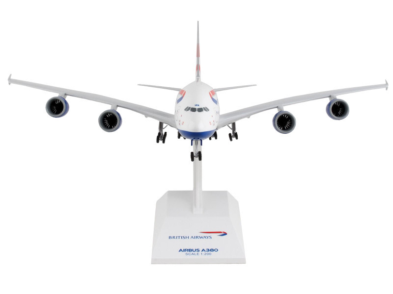 Airbus A380 Commercial Aircraft with Landing Gear 