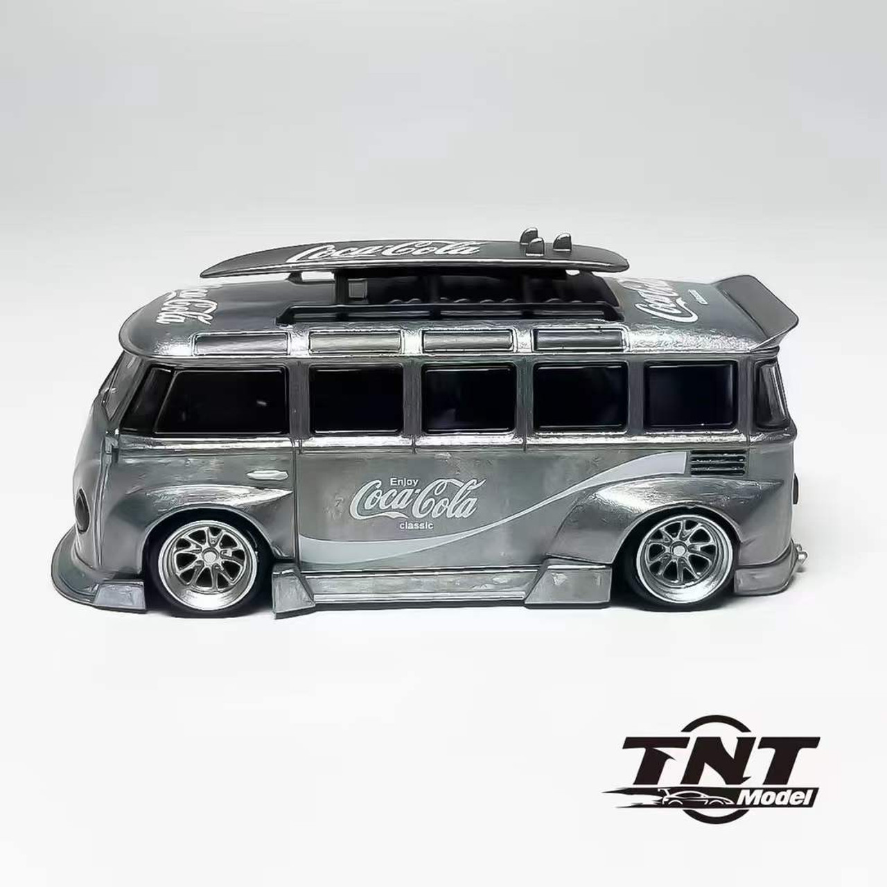 1/64 TNT Model Volkswagen VW T1 Bus RWB Coca-Cola (Raw Zamac