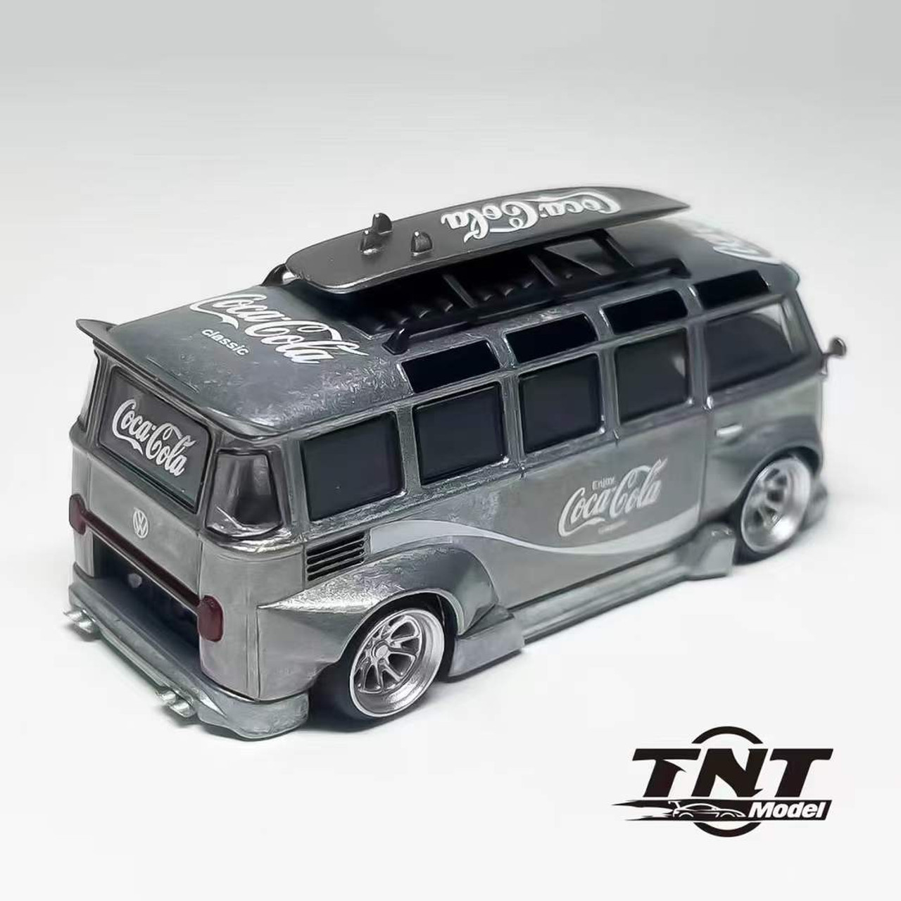 1/64 TNT Model Volkswagen VW T1 Bus RWB Coca-Cola (Raw Zamac
