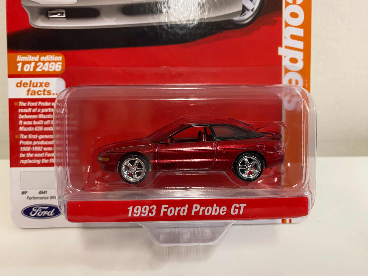 Y CHASE CAR 1/64 Auto World 1993 Ford Probe GT Performance