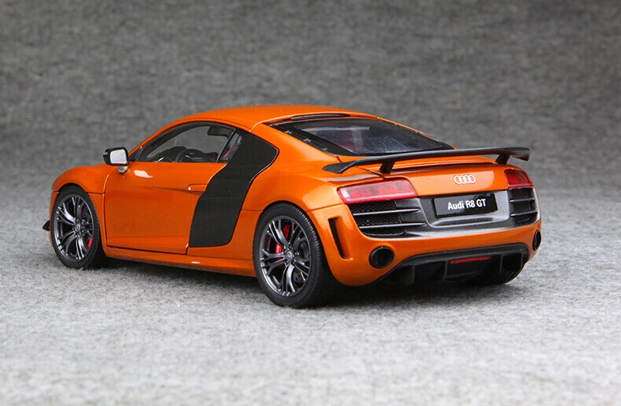 1/18 Kyosho Audi Collection Audi R8 GT (ORANGE) Diecast Car Model