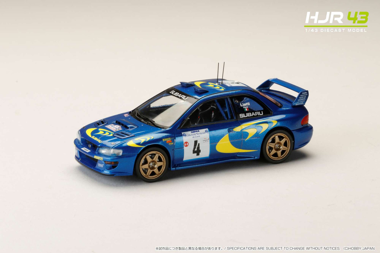 1/64 Ignition Model & Hobby Japan 1997 Subaru Impreza Tour De Corse #4 Car Model