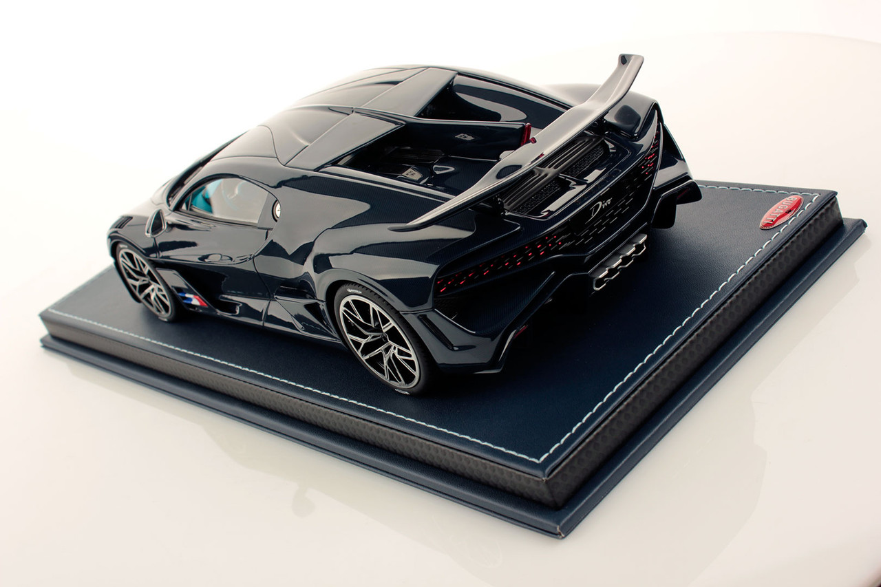 1/18 MR Bugatti Divo (Blue Carbon Glossy) Resin Car Model Limited