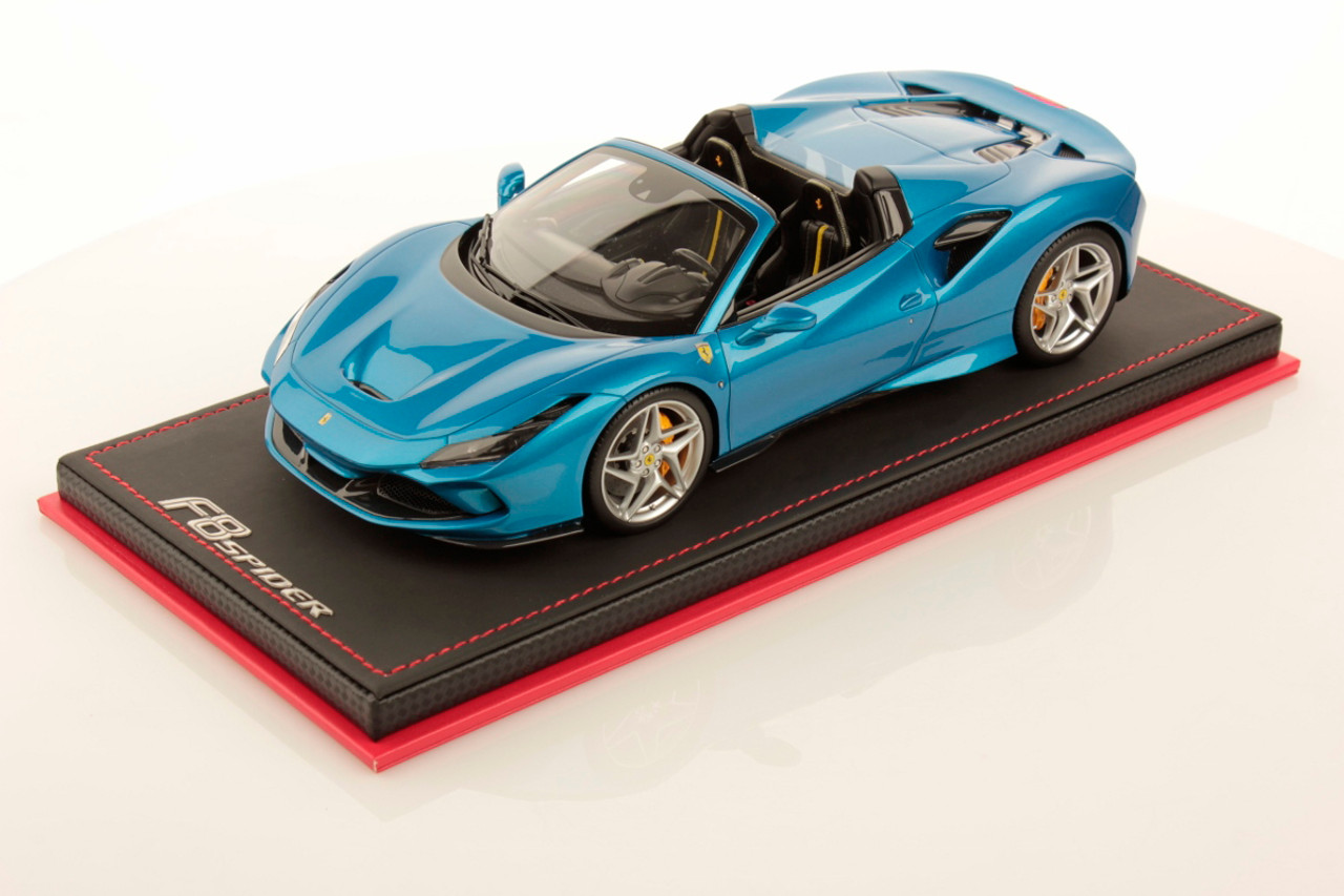 1/18 MR Ferrari F8 Spider (Blu Corsa / Blue) Resin Car Model Limited