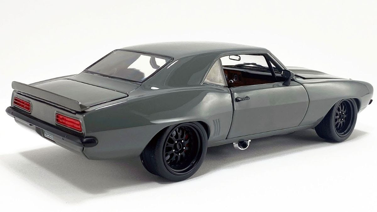 1/18 ACME 1969 Chevrolet Camaro Street Fighter RHINO (Grey