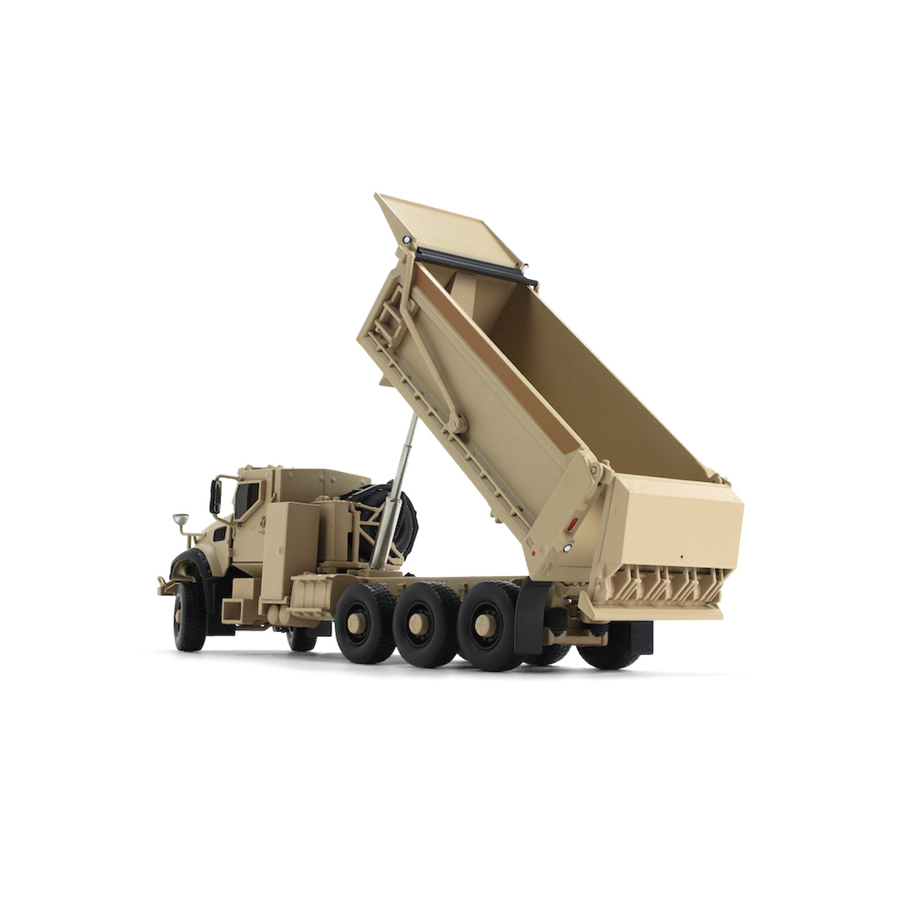 ミュー 1/50 First Gear Tan Mack Defense M917A3 Heavy Dump Truck