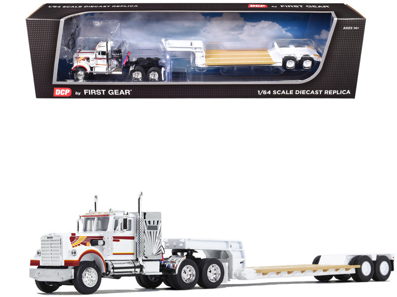 1/64 First Gear White Western Star 4900 With 36