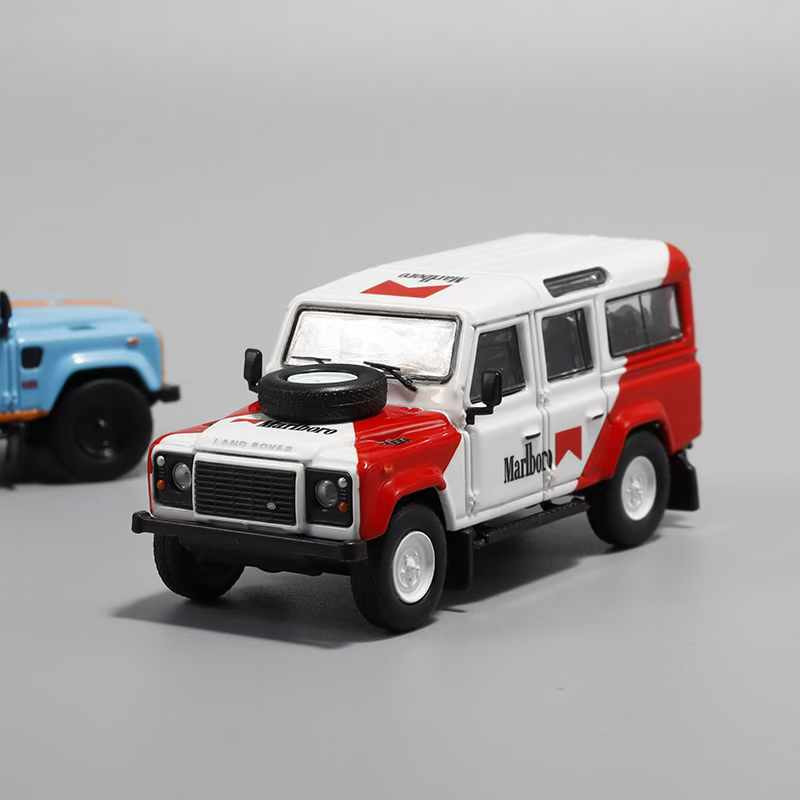 1/64 Master Land Rover Defender 110 (Marlboro) Diecast Car Model