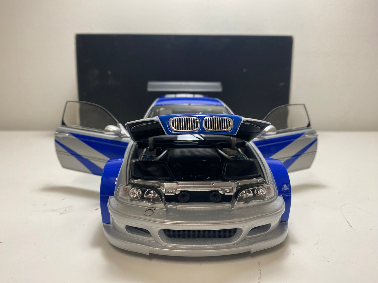 ミニカー 504-012 DCN 1/18 BMW M3 GTR E46 DCN 1:18 Scale BMW M3 GTR E46 2001 Need For Speed Metal