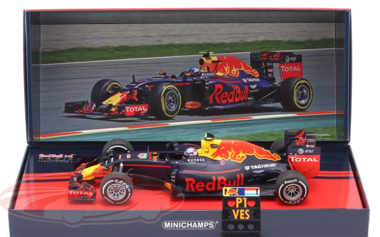 1/43 レッドブル RB12 初優勝 M.フェルスタッペン PMA レッドブルRB12 2016 #33 M.VerstappenスペインGP初優勝PMA 1/43