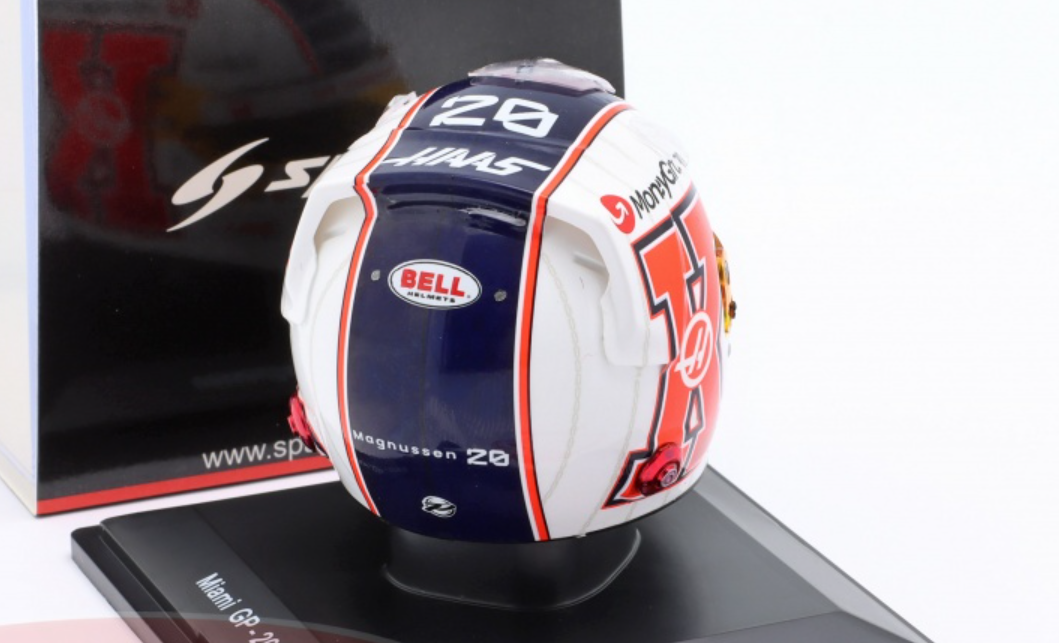 Spark 1:5 Kevin Magnussen #20 MoneyGram Haas F1 Team Mônaco GP fórmula