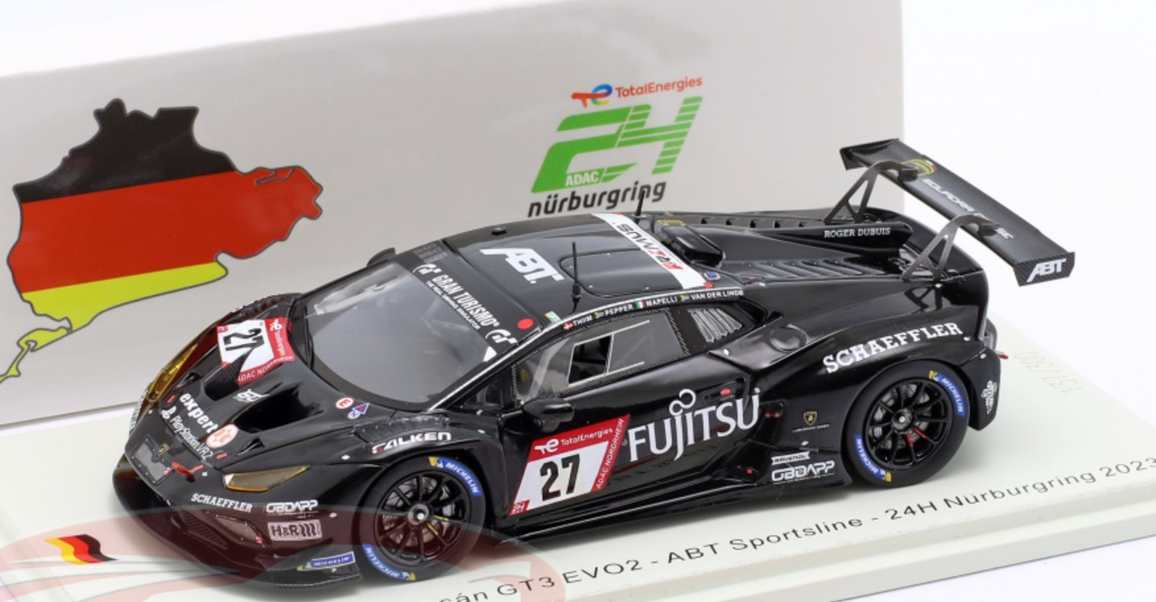Lamborghini GT3 Huracan Spark - 1⁄43 1:43 EVO No.63 24h Racing