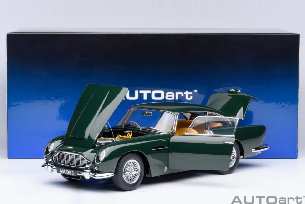 AUTOart オートアート 1/18 Aston Martin DB5 1/18 AUTOart 1964 Aston Martin DB5 (British Racing Green