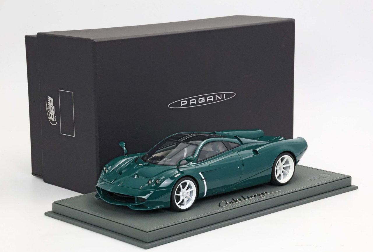 1/18 BBR Pagani Huayra Longtail (British Racing Green) Car Model Limited 1/18 BBR Pagani Huayra Longtail (British Racing Green) Car Model Limited