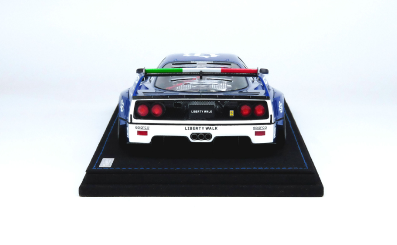 1/18 INNO Ferrari F40 Tokyo Auto Salon 2024 #56 (Blue) Resin Car Model