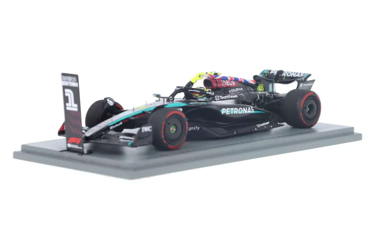 1/43 Spark 2024 Formula 1 Mercedes-AMG Petronas F1 W15 British GP