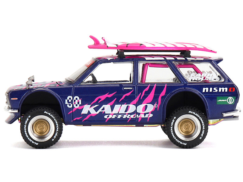 もなこ 1/64 Kaido House x Mini GT Datsun 510 4×4 Wagon Kaido Offroad V2