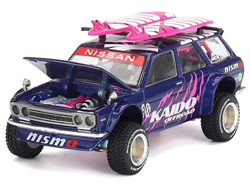 us 1/64 Kaido House x Mini GT Datsun 510 4×4 Wagon Kaido Offroad V2