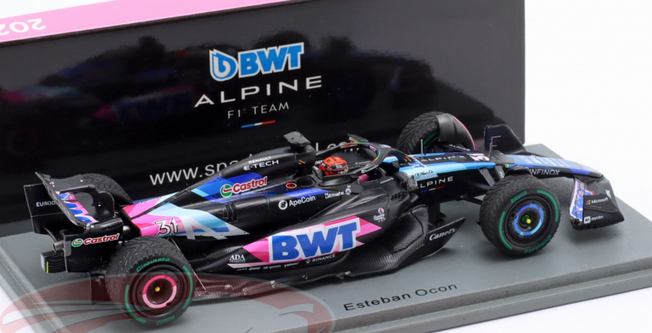 Spark Alpine A521 Renault #31 Esteban Ollivier 4th Saudi Arabian Gp 2021 1/43