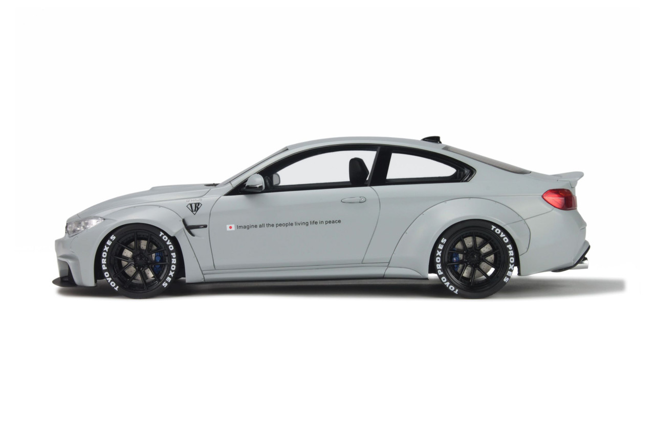 1/18 GT Spirit GTSpirit BMW M4 LB Works Liberty Works Performance Wide body  (Grey) Resin Car Model