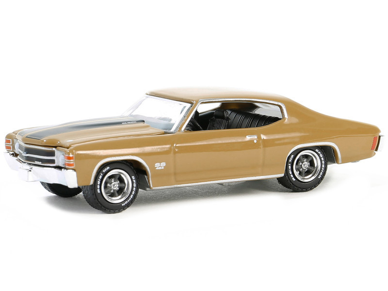 キャンパー 1971 Chevrolet Chevelle SS 454 Placer Gold Metallic with Black