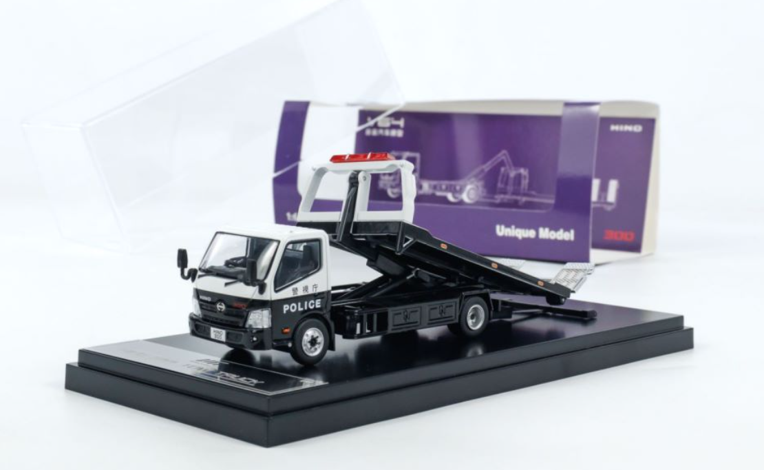 ミニカー展示会リポート 1/64 日野 Hino 300 Dutro Flatbed Truck JAF