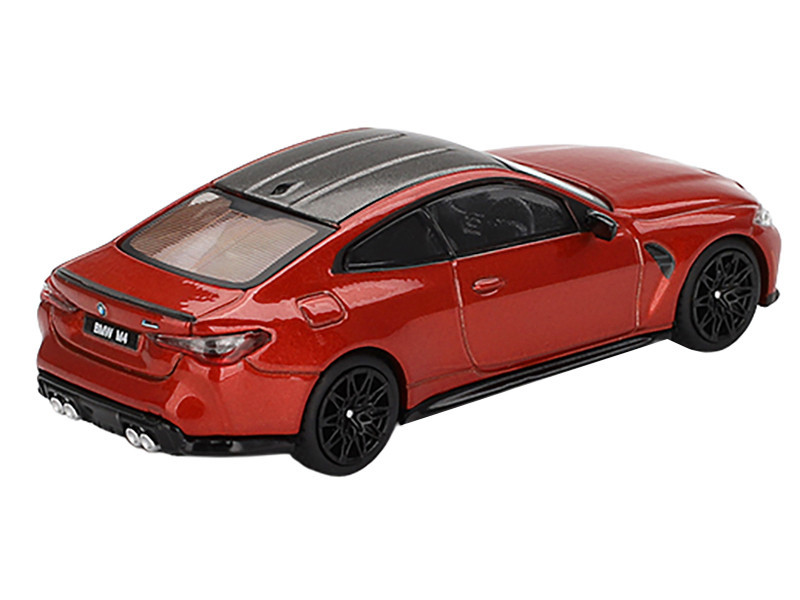 1/64 Mini GT BMW M4 Competition (G82) (Sahkir Orange) Diecast Car